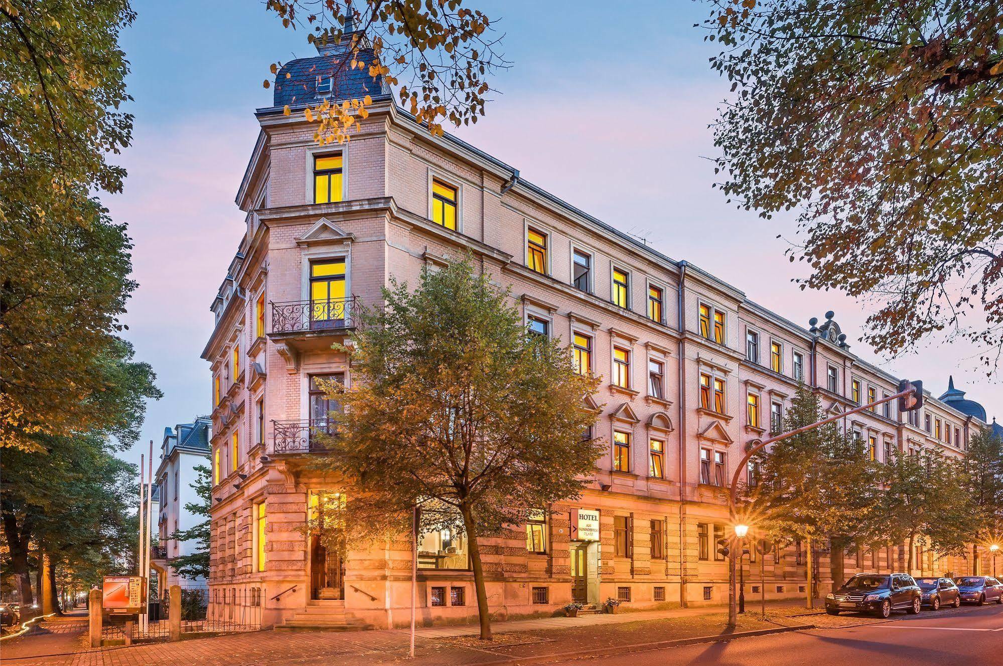 Hotel Am Bonhoefferplatz Dresden Exterior foto